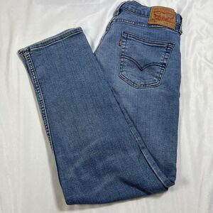Men’s Levi’s STRAIGHT 514 Jeans 29 X 32 Flex Stretch Shred Knee Grunge Comfort